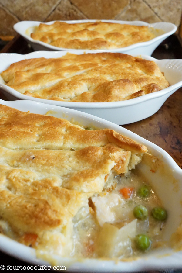 Easy Chicken Pot Pie - Four to Cook For