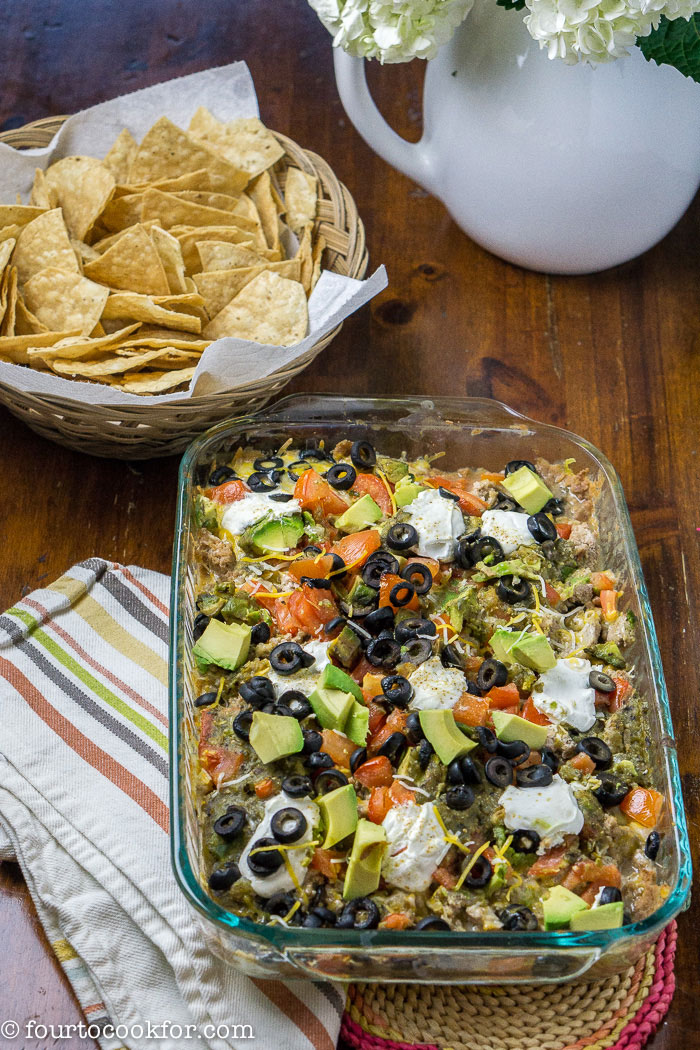 Taco Bean Dip Four To Cook For