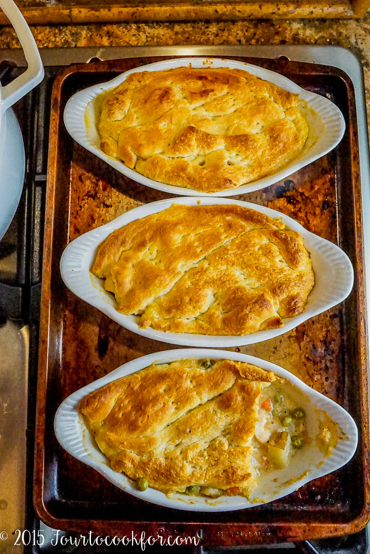 Easy Chicken Pot Pie - Four to Cook For