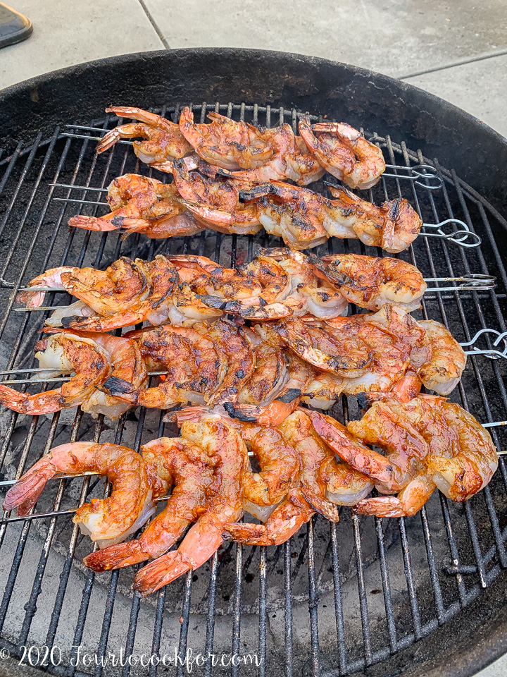 Spicy Grilled Shrimp Four To Cook For